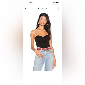 Superdown x Revolve Stef bustier bodysuit small